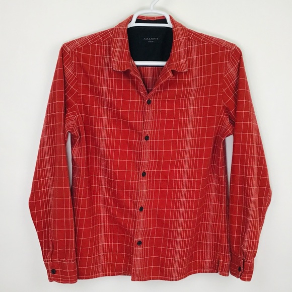 All Saints Other - All Saints mens long sleeve button up shirt medium